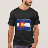 Colorado Flag State Style Tシャツ (正面)