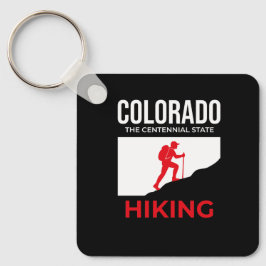 Colorado Hiking – The Centennial State USA キーホルダー