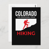 Colorado Hiking – The Centennial State USA ポストカード (正面/裏面)