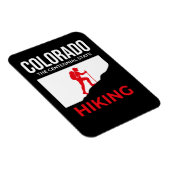 Colorado Hiking – The Centennial State USA マグネット (右側)