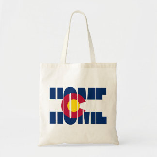 Colorado Home - State Flag トートバッグ