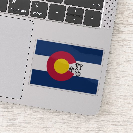 Colorado Mountain Bike Flag シール (詳細)