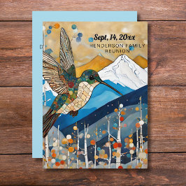 Colorado Mountain Family Reunion Invitation 招待状
