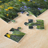 Colorado Mountain Photo ジグソーパズル (側面)