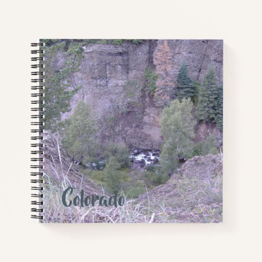Colorado Mountains Notebook ノートブック (正面)