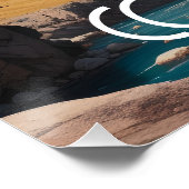 Colorado Mountains Travel Poster ポスター (コーナー)