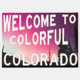 Colorado Northern Lights Bells Magnet マグネット