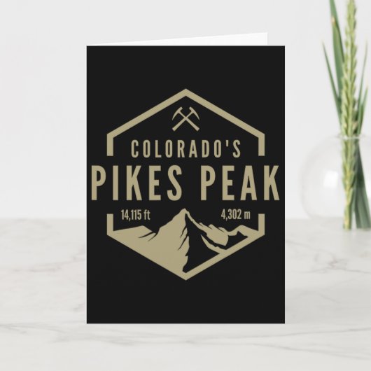 Colorado Pikes Peak  カード (正面)