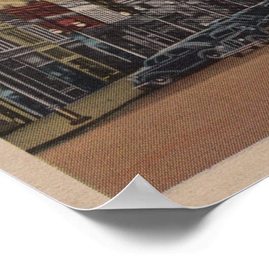 Colorado Springs, CO ポスター (角)