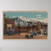 Colorado Springs, CO ポスター (正面)