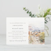 Colorado Springs, Colorado Rehearsal Dinner 招待状 (スタンド正面)