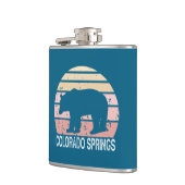 Colorado Springs Retro Bear フラスク (左)