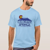 Colorado Springs wood mountains shirt Tシャツ (正面)