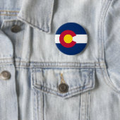 Colorado State Flag 缶バッジ (インサイチュ)