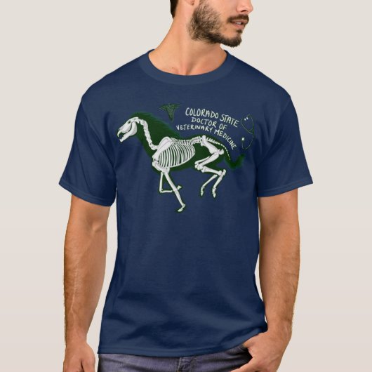 Colorado State University Doctor of Veterinary Med Tシャツ (正面)