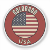 Colorado United States シール (正面)