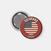 Colorado United States マグネット (正面/裏面)