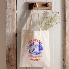 Colorado Wedding Welcome Gift Bridesmaid, Guests トートバッグ