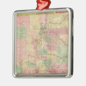 ColoradoPanoramic MapColorado メタルオーナメント (左)