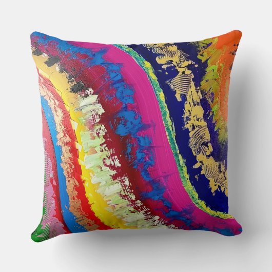 COLORAL de Christèle Chabrette クッション (裏面)