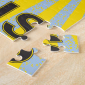 Colorblind Kids用8x10バスケットボールパズル ジグソーパズル (側面)