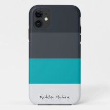 Colorblock水平ストライプ黒と灰色