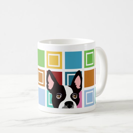 Colorblock Bean Mag コーヒーマグカップ (正面右)