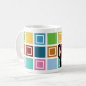 Colorblock Bean Mag コーヒーマグカップ (正面左)