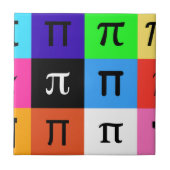 colorblock happy pi日 タイル (正面)
