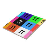 colorblock happy pi日 タイル (側面)