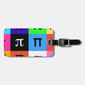 colorblock happy pi日 ラゲッジタグ (正面横)