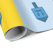 colorblock hebrew hanukkah ラッピングペーパー (ロールコーナー)