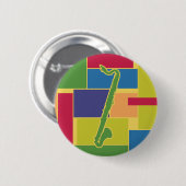 Colorblocksボタン 缶バッジ (正面&裏面)