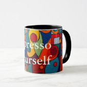 Colorcube 1キュービズムカラフルコンボマググ マグカップ (正面右)