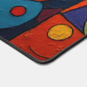 Colorcube 1キュービズムカラフルデスクマット デスクマット (コーナー)