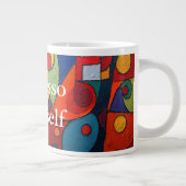 Colorcube 1キュービズムカラフル専門マグカップ ジャンボコーヒーマグカップ (右)