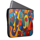 Colorcube 1 Cubismノートパカラフルソコンケース ラップトップスリーブ (正面右)