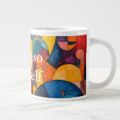 Colorcube 3キュービズムカラフル専門マグカップ ジャンボコーヒーマグカップ (右)