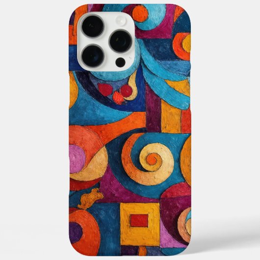 Colorcube 4 iPhoneサムスンケース複数 Case-Mate iPhoneケース (裏面)