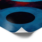 Colorcube 6キュービズムカラフルポスター ポスター (コーナー)