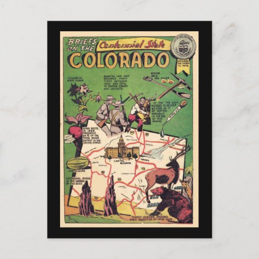 Colordaoに関する事実 ポストカード (正面)