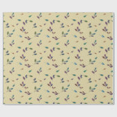 Colored branches/leaves ラッピングペーパー (フラット)