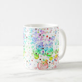 Colored Bubbles Coffee Mug コーヒーマグカップ (正面右)