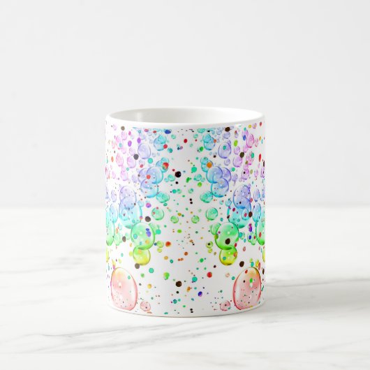 Colored Bubbles Coffee Mug コーヒーマグカップ (中央)