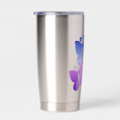 Colored Butterflies 保温保冷タンブラー (右面)