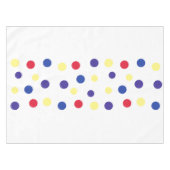 Colored dots – bunte Punkte bunt gepunktet テーブルクロス (正面(横))