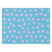 Colored dots bunte Punkte gepunktet テーブルクロス (正面(横))