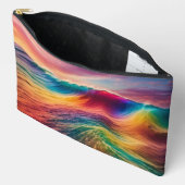 Colored Dunes Print Cut Sew Bag アクセサリーポーチ (見開き)