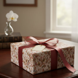 Colored paisley patterned wrapping paper ラッピングペーパー