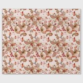 Colored paisley patterned wrapping paper ラッピングペーパー (フラット)